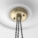 - Marinella - Antique Brass 3 Light Cluster Pendant with Clear Glass Ambience-120648 - Marinella - Antique Brass 3 Light Cluster Pendant with Clear Glass
