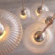 - Marinella - Bright Nickel 7 Light Cluster Pendant with Clear Ribbed Glass Ambience-120650 - Marinella - Bright Nickel 7 Light Cluster Pendant with Clear Ribbed Glass