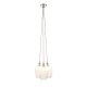 - Marinella - Bright Nickel 3 Light Cluster Pendant with Clear Ribbed Glass Ambience-120652 - Marinella - Bright Nickel 3 Light Cluster Pendant with Clear Ribbed Glass