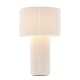 Endon-120767 - Noah - Cream Cotton Cord Wrapped Tiered Table Lamp