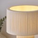 Endon-120767 - Noah - Cream Cotton Cord Wrapped Tiered Table Lamp