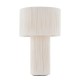 Endon-120767 - Noah - Cream Cotton Cord Wrapped Tiered Table Lamp