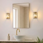Ridgeton - Antique Brass Wall Lamp with Ribbed Glass & Diffuser IP44