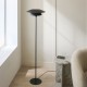 Endon-121069 - Lyon - Matt Black & Satin Brass Floor Lamp