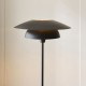 Endon-121069 - Lyon - Matt Black & Satin Brass Floor Lamp