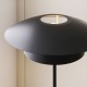 Endon-121069 - Lyon - Matt Black & Satin Brass Floor Lamp