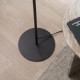 Endon-121069 - Lyon - Matt Black & Satin Brass Floor Lamp