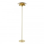 Lyon - Satin Brass Floor Lamp