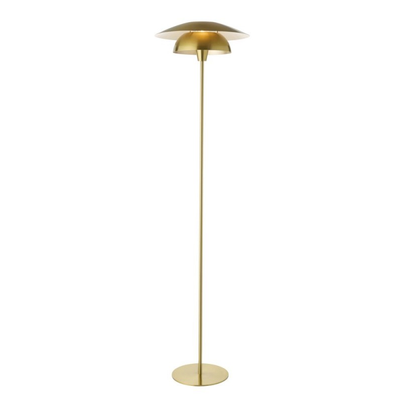 Endon-121070 - Lyon - Satin Brass Floor Lamp