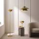 Endon-121070 - Lyon - Satin Brass Floor Lamp