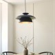 Endon-121071 - Lyon - Matt Black & Satin Brass Pendant