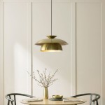 Lyon - Satin Brass Pendant