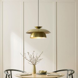 Lyon - Satin Brass Pendant