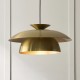 Endon-121072 - Lyon - Satin Brass Pendant