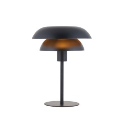 Lyon - Matt Black & Satin Brass Table Lamp