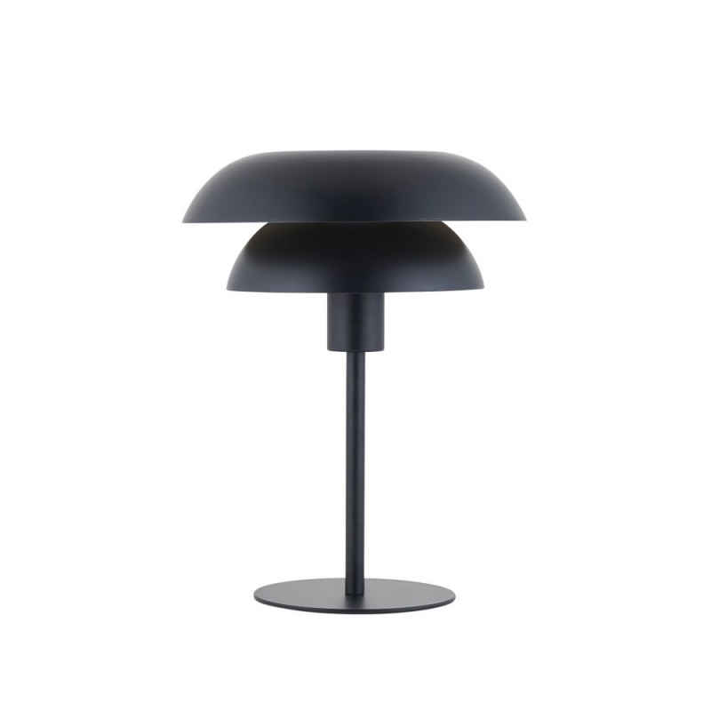 Endon-121075 - Lyon - Matt Black & Satin Brass Table Lamp
