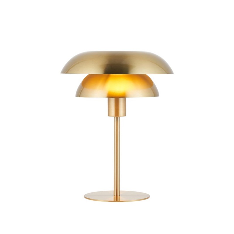 Endon-121076 - Lyon - Satin Brass Table Lamp