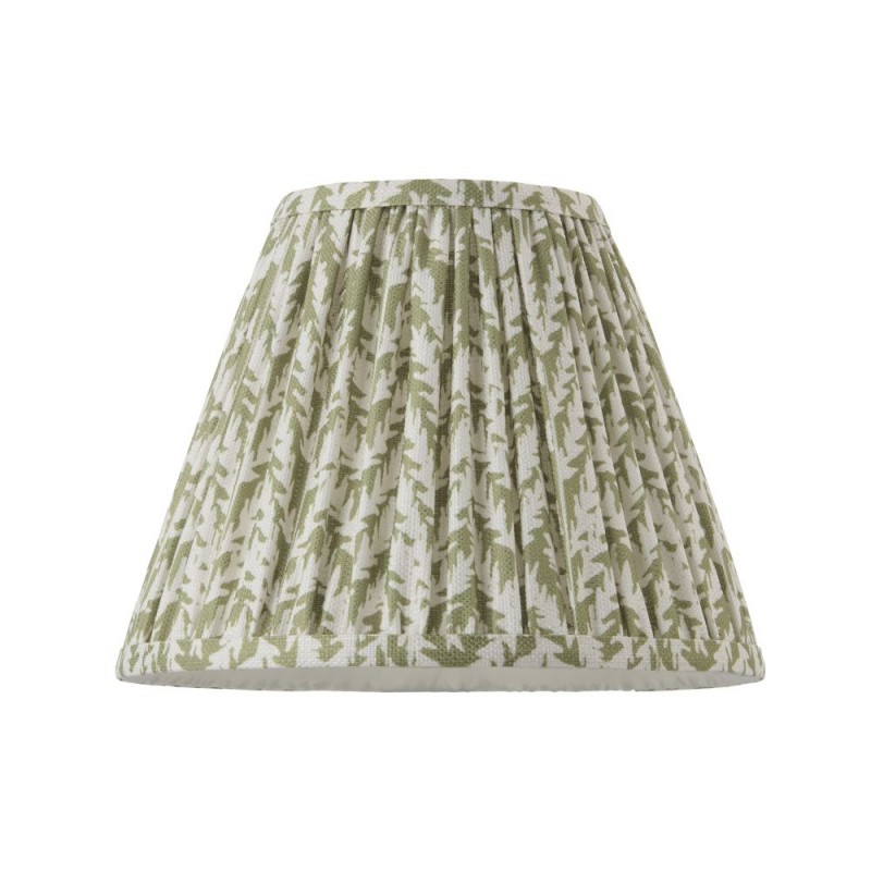 Endon-121410 - Leaf - Shade Only - 25 cm Herb Garden Green Leaf Tapered Shade