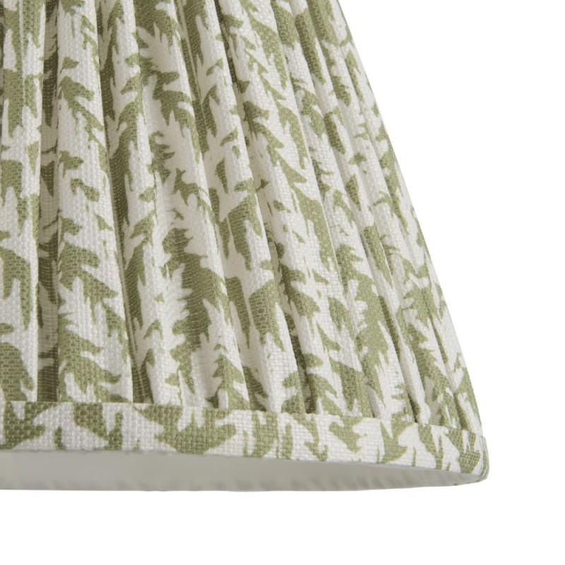 Endon-121410 - Leaf - Shade Only - 25 cm Herb Garden Green Leaf Tapered Shade