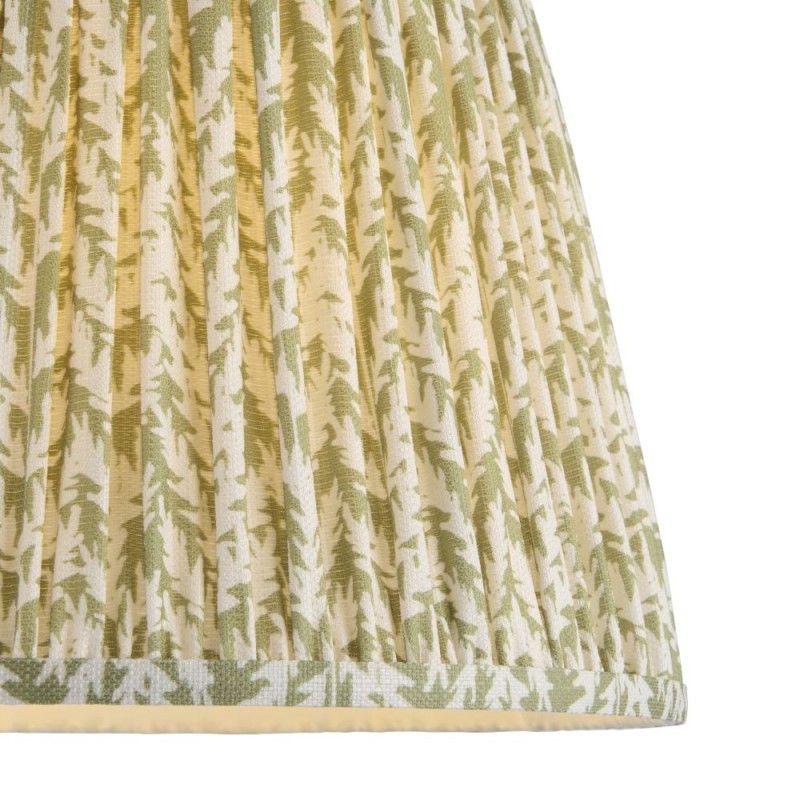 Endon-121411 - Leaf - Shade Only - 35 cm Herb Garden Green Leaf Tapered Shade