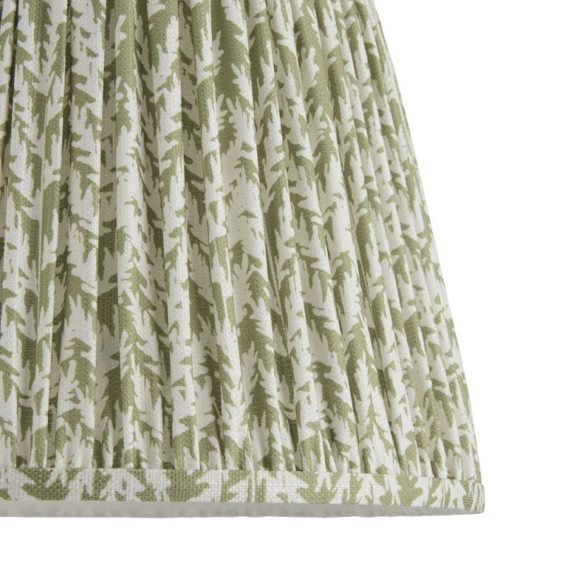 Endon-121411 - Leaf - Shade Only - 35 cm Herb Garden Green Leaf Tapered Shade