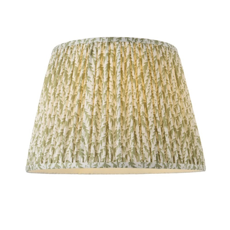 Endon-121412 - Leaf - Shade Only - 40 cm Herb Garden Green Leaf Tapered Shade