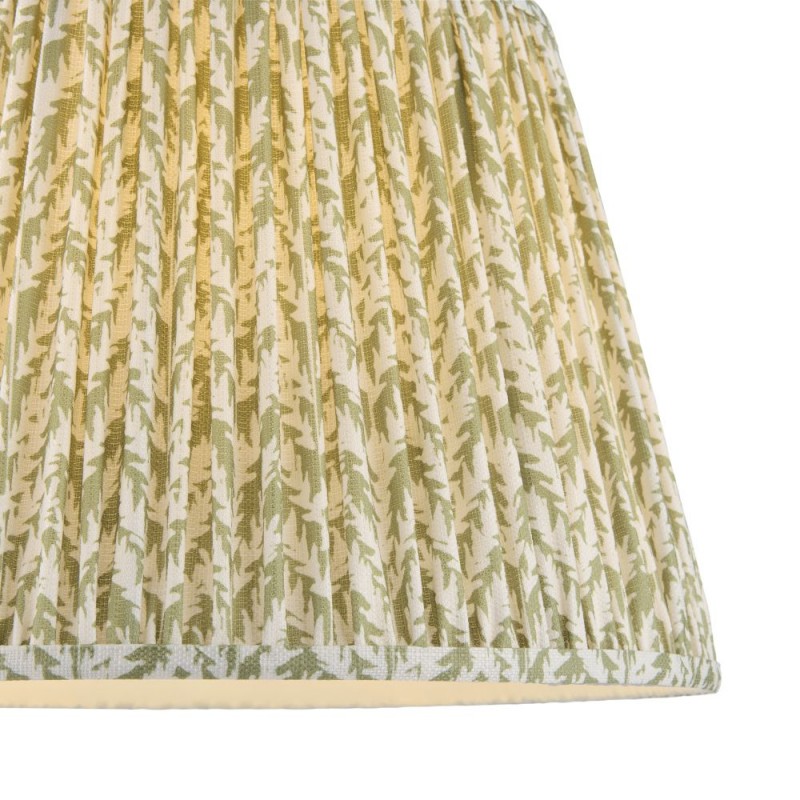 Endon-121412 - Leaf - Shade Only - 40 cm Herb Garden Green Leaf Tapered Shade