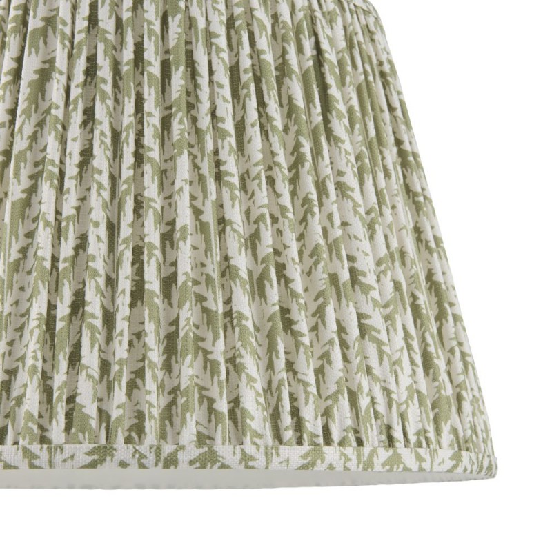 Endon-121412 - Leaf - Shade Only - 40 cm Herb Garden Green Leaf Tapered Shade