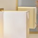 Endon-121991 - Seattle - Brushed Aged Brass table Lamp with Ivory Cotton Shade
