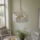 Endon-122554 - Antalya - Antique Brass 3 Light Pendant with Clear Glass