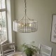 Endon-122555 - Antalya - Antique Brass 5 Light Pendant with Clear Glass