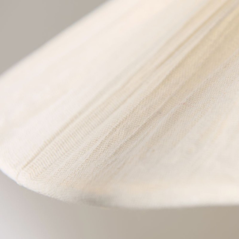 Endon-124380 - Isabella Grand - Brushed Aged Brass Pendant with Vintage White Gathered Scalloped Edge Shade