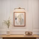 Endon-124632 - Kas - Warm Brass USB Rechargeable Picture Light