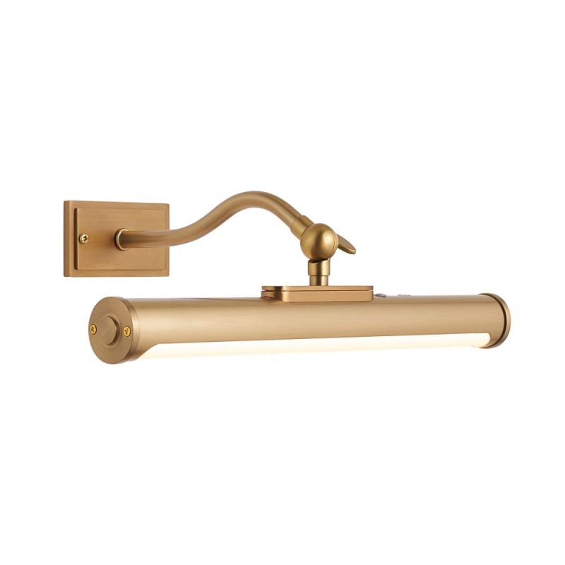 Endon-124633 - Maris - Warm Brass USB Rechargeable Picture Light