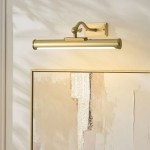 Maris - Warm Brass USB Rechargeable Picture Light