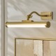 Endon-124633 - Maris - Warm Brass USB Rechargeable Picture Light