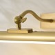 Endon-124633 - Maris - Warm Brass USB Rechargeable Picture Light