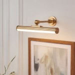 Cirali - Warm Brass USB Rechargeable Picture Light