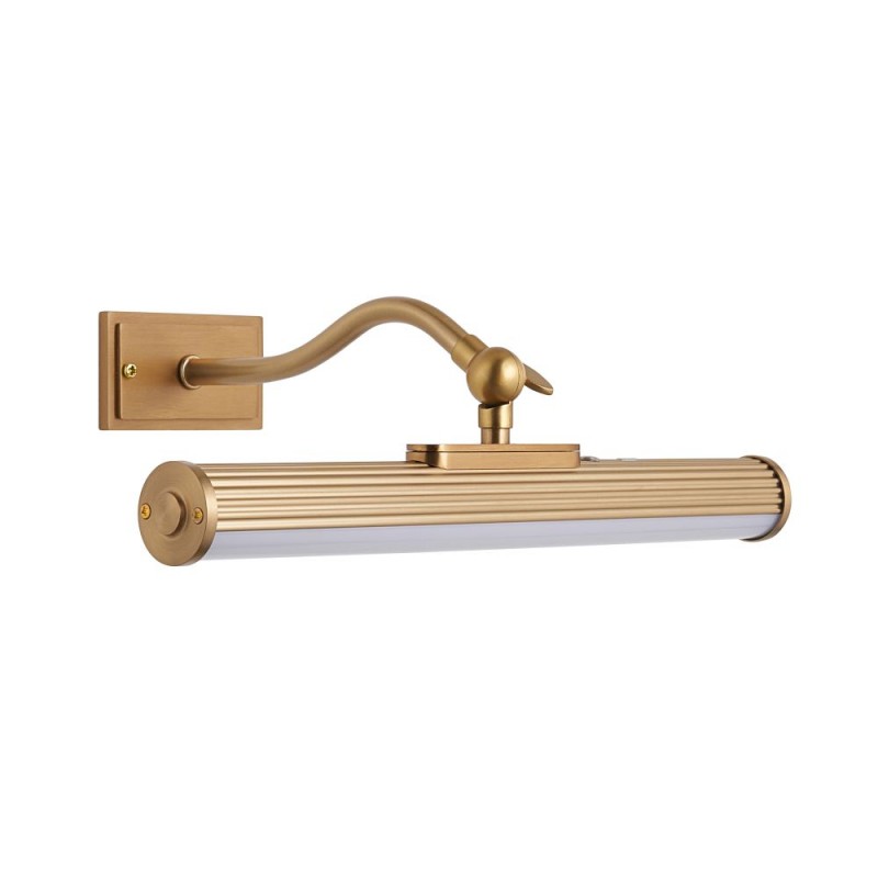 Endon-124635 - Kindos - Warm Brass USB Rechargeable Picture Light