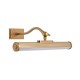 Endon-124635 - Kindos - Warm Brass USB Rechargeable Picture Light