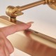 Endon-124636 - Dalyan - Warm Brass USB Rechargeable Picture Light