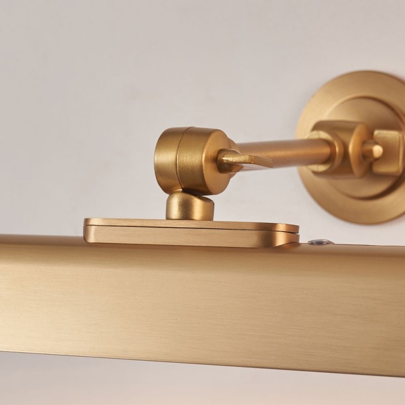 Endon-124636 - Dalyan - Warm Brass USB Rechargeable Picture Light