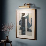 Lasos - Warm Brass USB Rechargeable Picture Light