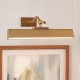Endon-124637 - Lasos - Warm Brass USB Rechargeable Picture Light