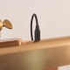 Endon-124637 - Lasos - Warm Brass USB Rechargeable Picture Light