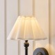 Endon-125424 - Sylvie - Matt Black Wall Lamp with Vintage White Cotton