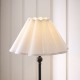 Endon-125426 - Sylvie - Matt Black Table Lamp with Vintage White Cotton