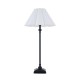 Endon-125426 - Sylvie - Matt Black Table Lamp with Vintage White Cotton