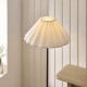 Endon-125428 - Sylvie - Matt Black Floor Lamp with Vintage White Cotton