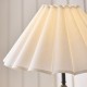 Endon-125428 - Sylvie - Matt Black Floor Lamp with Vintage White Cotton
